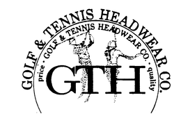 GOLF & TENNIS HEADWEAR CO. GTH trademark