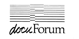 DOCU FORUM trademark