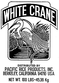 WHITE CRANE trademark