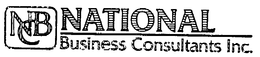 NBC NATIONAL BUSINESS CONSULTANTS INC. trademark