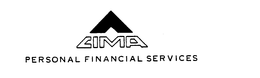 CIMA PERSONAL FINANCIAL SERVICES trademark