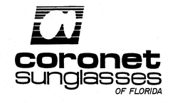CORONET SUNGLASSES OF FLORIDA trademark
