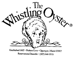 THE WHISTLING OYSTER trademark