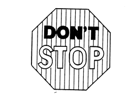 DON'T STOP trademark