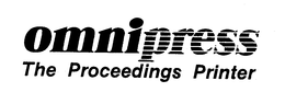 OMNIPRESS THE PROCEEDINGS PRINTER trademark