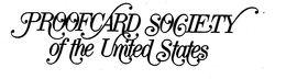 PROOFCARD SOCIETY OF THE UNITED STATES trademark