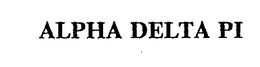 ALPHA DELTA PI trademark