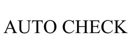 AUTO CHECK trademark