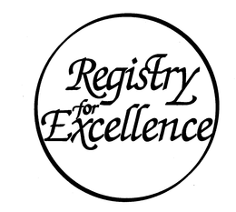 REGISTRY FOR EXCELLENCE trademark