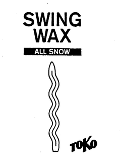 SWING WAX ALL SNOW TOKO trademark