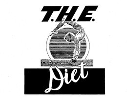 T.H.E. DIET TOTAL HEALTH EMPHASIS trademark