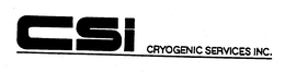 CSI CRYOGENIC SERVICES INC. trademark