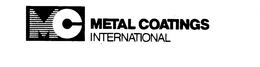 MC METAL COATINGS INTERNATIONAL trademark