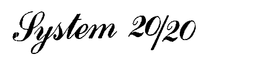 SYSTEM 20/20 trademark