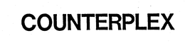 COUNTERPLEX trademark