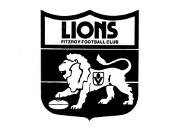 LIONS FITZROY FOOTBALL CLUB BALL CLUB trademark