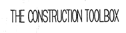THE CONSTRUCTION TOOLBOX trademark