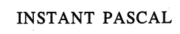INSTANT PASCAL trademark
