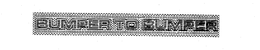 BUMPER TO BUMPER trademark