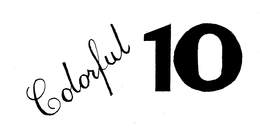 COLORFUL 10 trademark