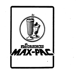 FLAVOR FORCES MAX-PAC trademark