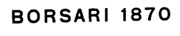 BORSARI 1870 trademark