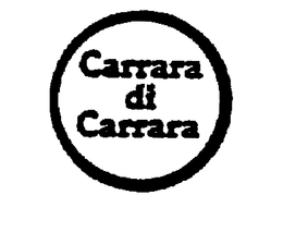 CARRARA DI CARRARA trademark