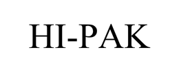 HI-PAK trademark
