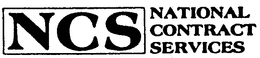 NCS NATIONAL CONTRACT SERVICES trademark