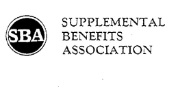 SBA SUPPLEMENTAL BENEFITS ASSOCIATION trademark