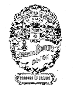 GABRIEL BOUDIER DIJON CREME DE CASSIS trademark
