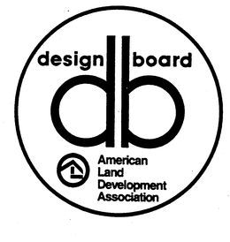DESIGN BOARD AMERICAN LAND DEVELOPMENT ASSOCIATION DB trademark