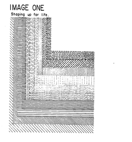 IMAGE ONE SHAPING UP FOR LIFE. trademark