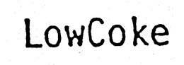 LOWCOKE trademark