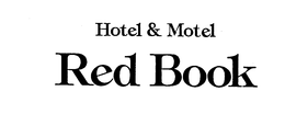 HOTEL & MOTEL RED BOOK trademark