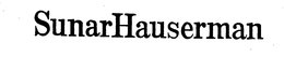SUNARHAUSERMAN trademark