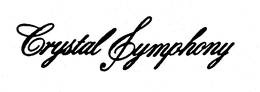 CRYSTAL SYMPHONY trademark