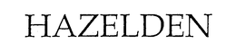 HAZELDEN trademark