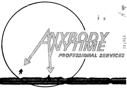 ANYBODY ANYTIME PROFESSIONAL SERVICES trademark