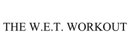 THE W.E.T. WORKOUT trademark