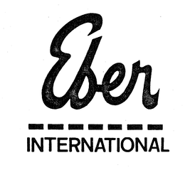 EBER INTERNATIONAL trademark