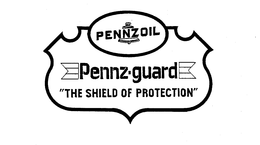 PENNZOIL PENNZ-GUARD "THE SHIELD OF PROTECTION" trademark