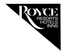 ROYCE RESORTS HOTELS INNS trademark