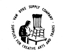 VAN DYKE SUPPLY COMPANY SUPPLIES FOR CREATIVE ARTS AND TRADES trademark