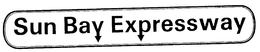 SUN BAY EXPRESSWAY trademark