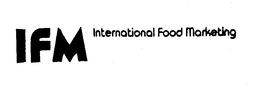 IFM INTERNATIONAL FOOD MARKETING trademark