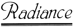 RADIANCE trademark
