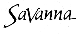 SAVANNA trademark