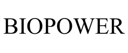 BIOPOWER trademark