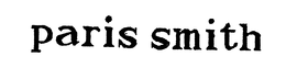 PARIS SMITH trademark